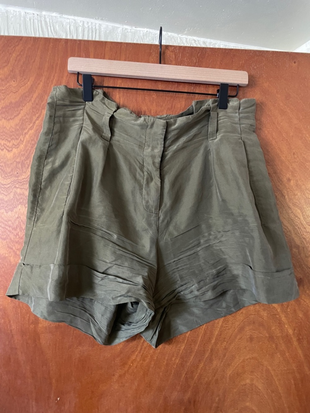 Theory silk shorts
